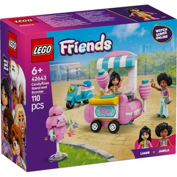 LEGO® Friends - Taraba cu vata de zahar si scuter (42643)