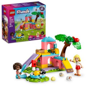 LEGO® Friends - Teren de joaca pentru porcusori de Guineea 42640, 86 piese