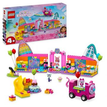 LEGO® Gabby's Dollhouse - Camera de party a lui Gabby 10797, 252 piese