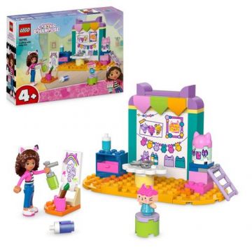 LEGO® Gabby's Dollhouse - Creatii mestesugite cu Bebe Cutiuta 10795, 60 piese