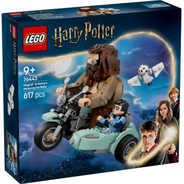 LEGO® Harry Potter - Hagrid si Harry intr-o tura cu motocicleta (76443)