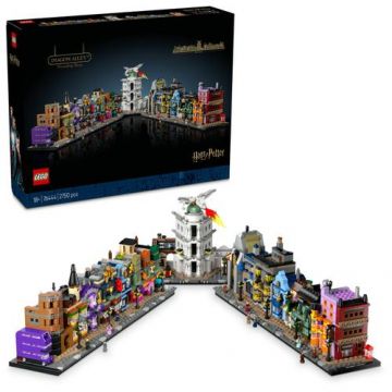 LEGO® Harry Potter TM - Magazine vrajitoresti pe Aleea Diagon 76444, 2750 piese