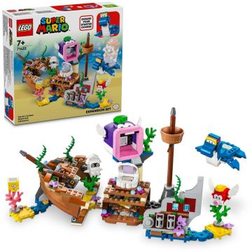 LEGO® LEGO® SUPER MARIO™ - Set de extindere - Aventura lui Dorrie la epava scufundata 71432, 500 piese