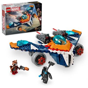 LEGO® Marvel - Avionul de lupta al lui Rocket vs Ronan 76278, 290 piese