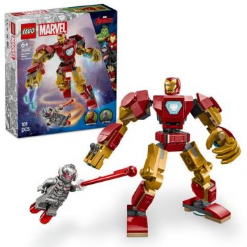 LEGO® Marvel - Robotul Iron Man vs. Ultron 76307, 101 piese