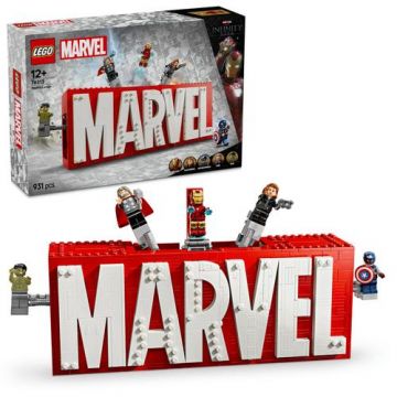 LEGO® Marvel - Sigla si minifigurine MARVEL 76313, 931 piese