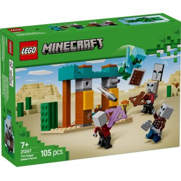 LEGO® Minecraft - Patrula Illager de desert (21267)