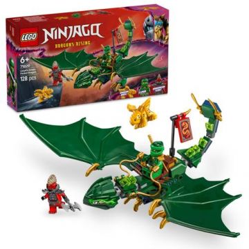 LEGO® Ninjago - Dragonul Padure Verde al lui Lloyd 71829, 128 piese