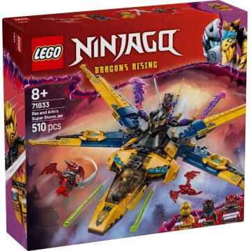 LEGO® Ninjago - Superavionul cu reactie al lui Ras si Arin (71833)