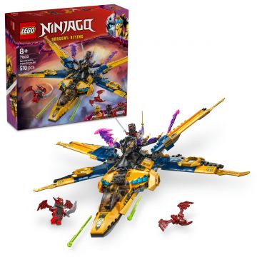 LEGO Ninjago: Superavionul cu reactie al lui Ras si Arin