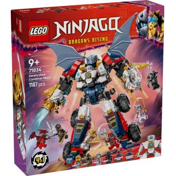 LEGO® Ninjago - Ultrarobotul combinat al lui Zane (71834)