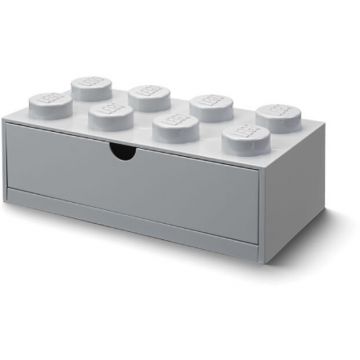 LEGO® Sertar de birou LEGO 2x4 gri