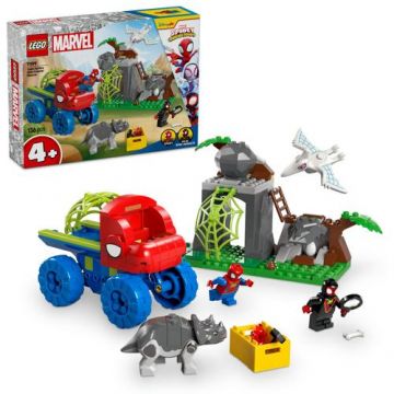 LEGO® Spidey - Echipa Spidey in misiune de salvare in Dino Crawler 11199, 136 piese