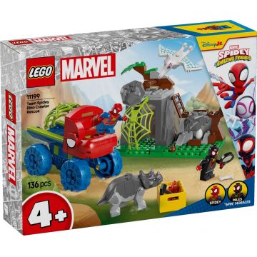 LEGO® Spidey - Echipa Spidey in misiune de salvare in Dino Crawler (11199)