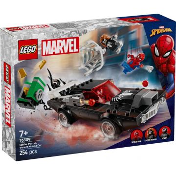 LEGO® Super Heroes - Omul Paianjen vs. Masina fortoasa a lui Venom (76309)