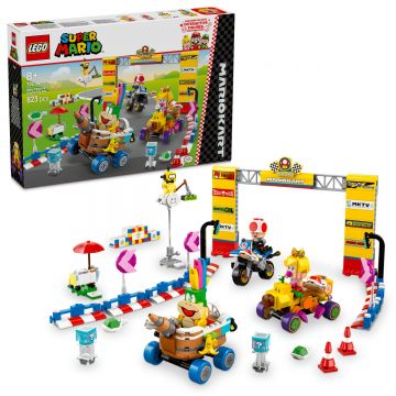 LEGO Super Mario: Mario Kart Set Baby Peach si Grand Prix