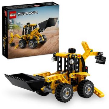 LEGO® Technic - Buldoexcavator 42197, 104 piese