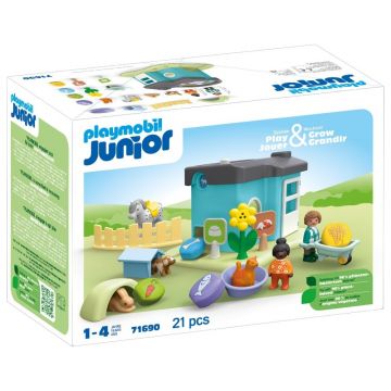 Playmobil PM71690 Playmobil Junior Custi Pentru Animale