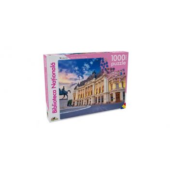 Puzzle Biblioteca Nationala, 1000 piese, 7toys