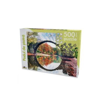 Puzzle Podul de piatra, 500 piese , 47 x 33,5 cm