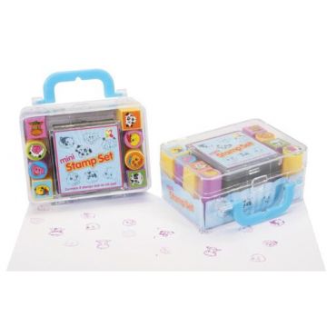 Set mini tusiera cu stampile