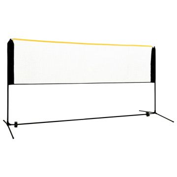 Gossi plasa de badminton reglabila, 300x103x94-158 cm, metal