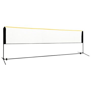 Gossi plasa de badminton reglabila, 500x103x94-158 cm, metal