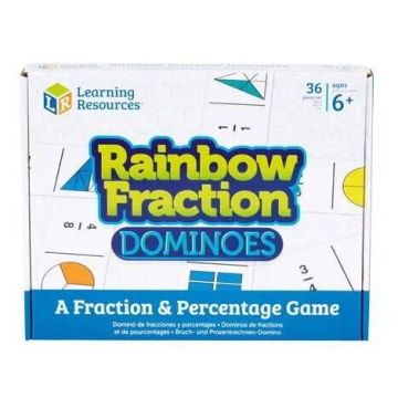 Joc domino - rainbow fraction