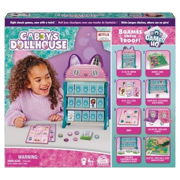 Joc Gabby's Dollhouse - Games HQ, 8 in 1