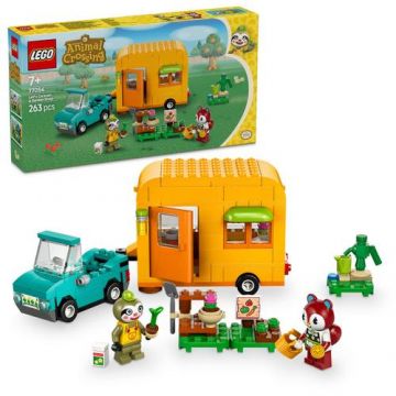 LEGO® Animal Crossing™ - Caravana si magazinul de gradinarit al lui Leif 77054, 263 piese