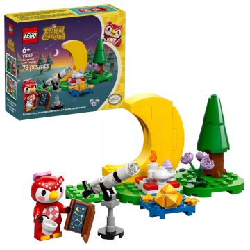 Lego Animal Crossing Observarea Stelelor cu Celeste 77053