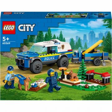 LEGO® City - Antrenament canin al politiei mobile 60369, 197 piese