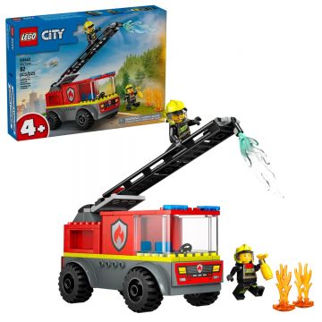 Lego City Camion de Pompieri cu Scara 60463