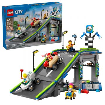 Lego City Fara Limite Rampa pentru Curse de Masini 60460