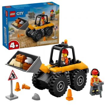 Lego City Incarcator pe roti Galben pentru Constructii 60450