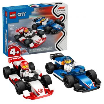 Lego City Masini de Curse F1 Williams Racing si Haas F1 60464