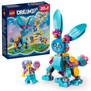 LEGO® DREAMZzz - Aventurile creative cu animale ale lui Bunchu 71488, 143 piese