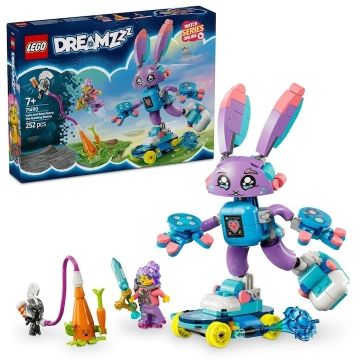 LEGO® DREAMZzz - Izzie si iepurasul de gaming Bunchurro 71490, 252 piese