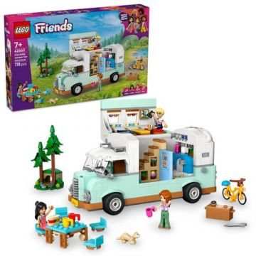 LEGO® Friends - Aventura in rulota cu prietenii 42663, 778 piese