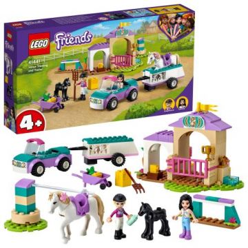 LEGO Friends - Dresaj de cai si remorca 41441 C78, 148 piese