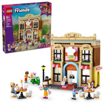 LEGO® Friends - Restaurant si scoala de gastronomie 42655, 896 piese