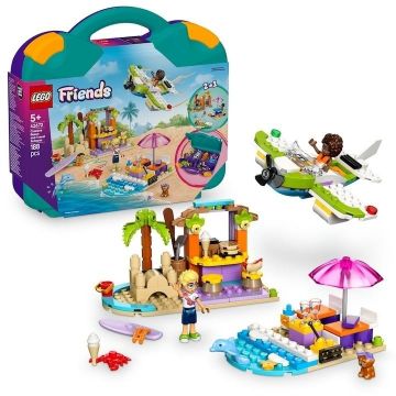 LEGO® Friends - Valiza creativa de plaja si calatorie 42672, 188 piese