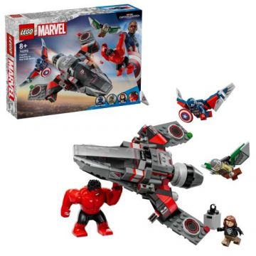 LEGO® Marvel - Figurina noua de constructie Capitanul America 76292, 223 piese