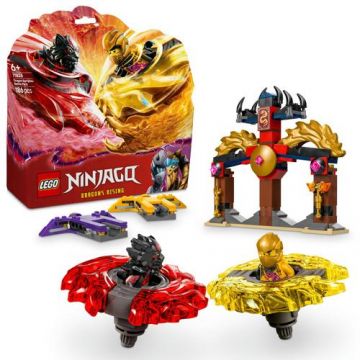 LEGO® Ninjago - Pachet de lupta cu dragoni Spinjitzu 71826, 186 piese