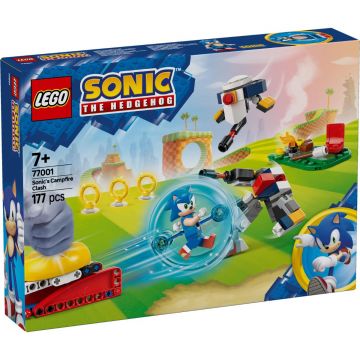 LEGO® Sonic The Hedgehog - Infruntare la focul de tabara al lui Sonic (77001)