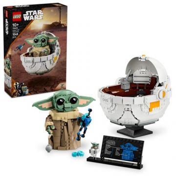 LEGO® Star Wars TM - Grogu™ cu landoul planor 75403, 1048 piese