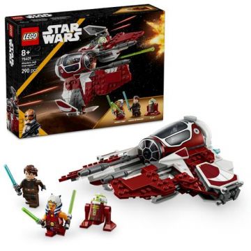 LEGO® Star Wars TM - Nava Interceptor™ Jedi a lui Ahsoka 75401, 290 piese