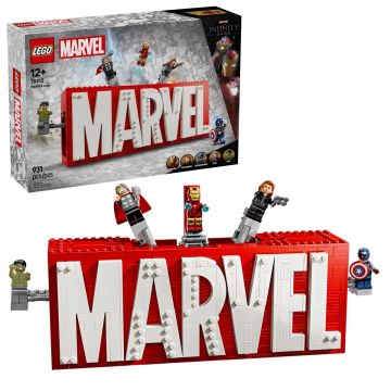 Lego Super Heroes Sigla si Minifigurine Marvel 76313