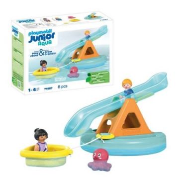 Playmobil Junior Aqua - Balansoar de apa si barcuta