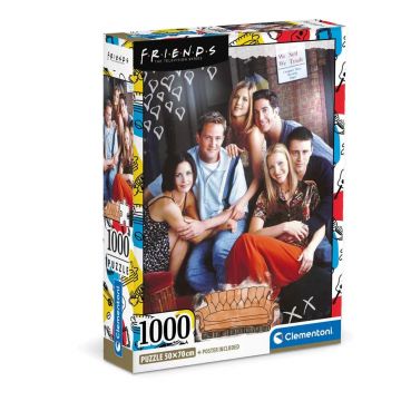 Puzzle 1000 piese Clementoni FRIENDS 39711